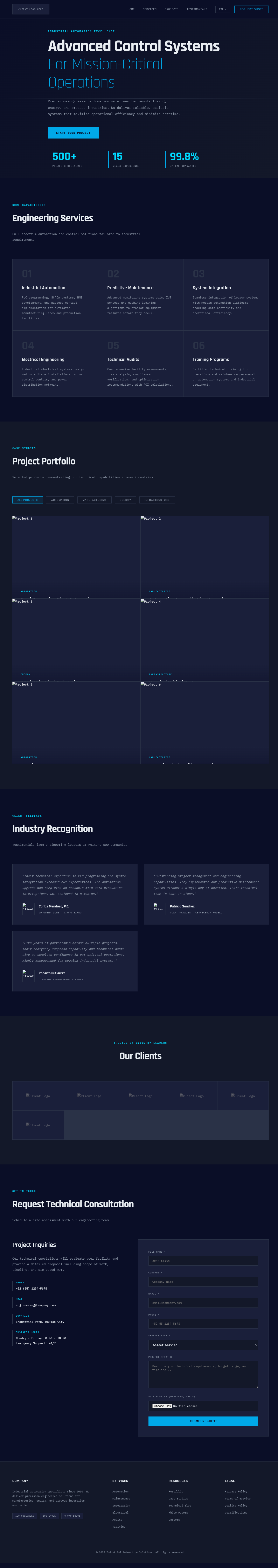Demo B2B Industrial